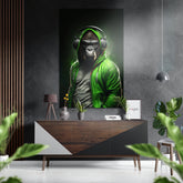 Anger of the Ape Brushed Aluminum Dibond Wall Art.